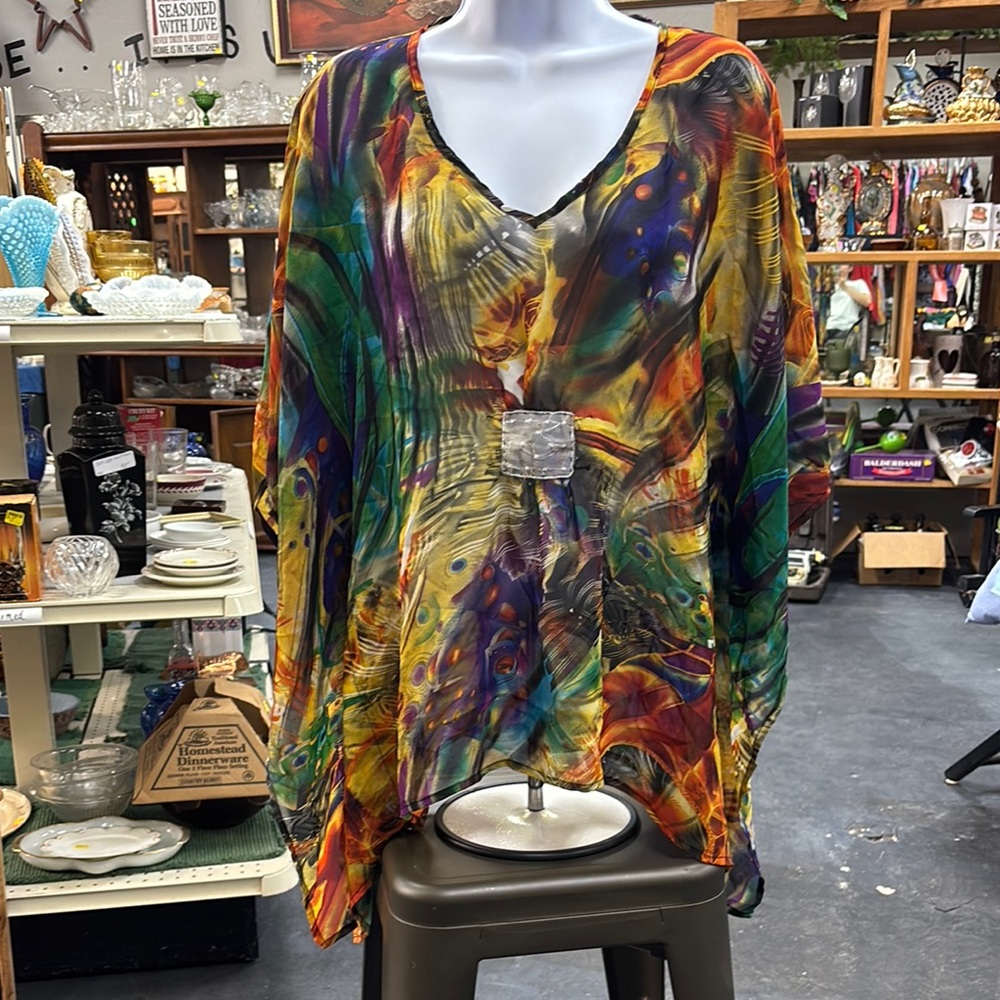 Colorful Women's Top - Missing Beads